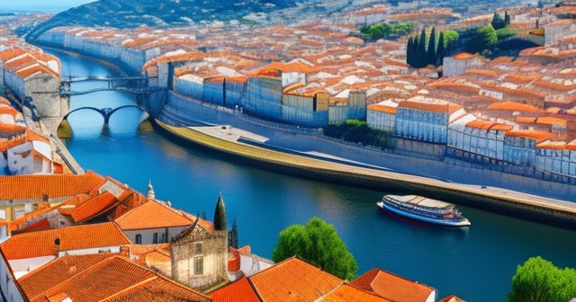 ภูมิทัศน์และวิถีชีวิตที่สวยงามในโปรตุเกส