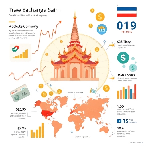การแสดงภาพพลวัตของตลาดแลกเปลี่ยนเงินตรา