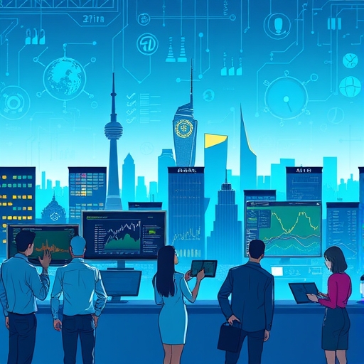 นักลงทุนกำลังวิเคราะห์แนวโน้มข้อมูลที่เกี่ยวข้องกับหุ้น AI