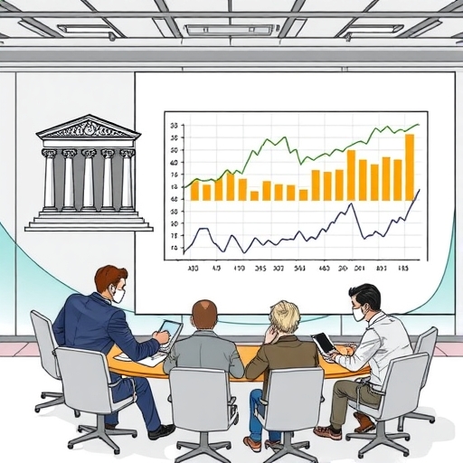 กราฟทางการเงินและชาร์ตที่แสดงถึงแนวโน้มเงินเฟ้อ