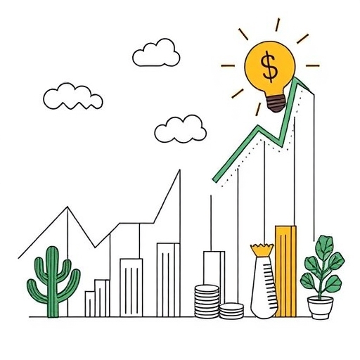 การแสดงภาพแนวโน้มทางการเงินของสินทรัพย์เสี่ยง