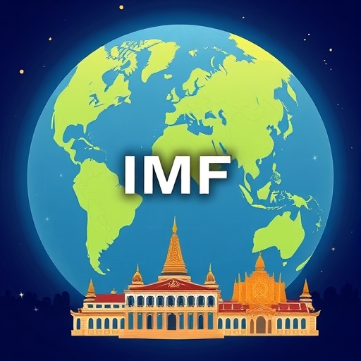 Visualization of IMF role in financial stability