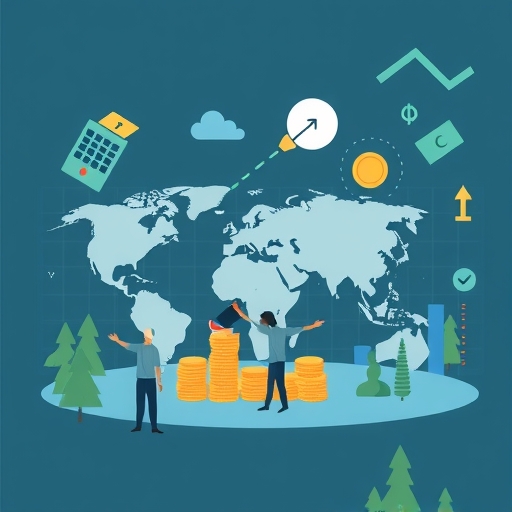 ภาพประกอบแนวโน้มตลาดเงินเฟ้อทั่วโลก