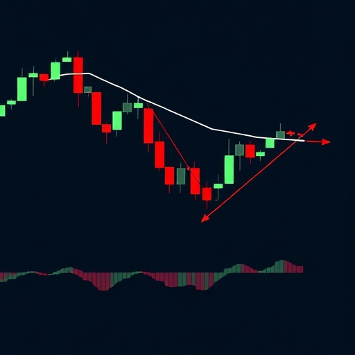 กราฟแสดงรูปแบบแท่งเทียน