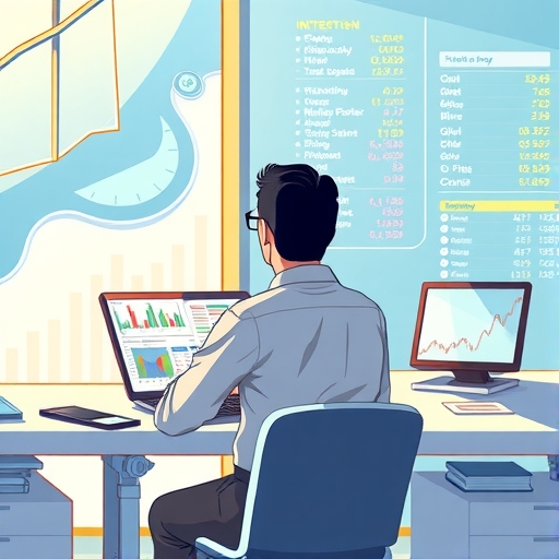 ภาพของตลาดการเงินที่แสดงการกระจายสกุลเงิน