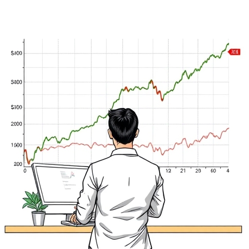 กราฟดัชนี DXY ที่แสดงแนวโน้มการเพิ่มขึ้น