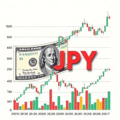 กราฟการวิเคราะห์การซื้อขาย USD/JPY