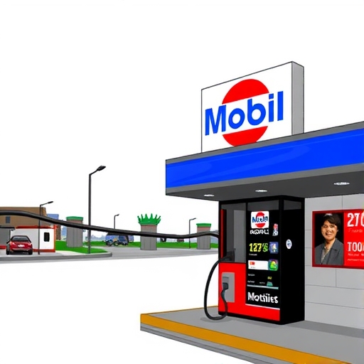 กลุ่มนักลงทุนกำลังประชุมหารือเกี่ยวกับบริษัท ExxonMobil