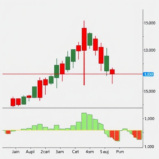 กราฟแท่งเทียน Bullish Harami