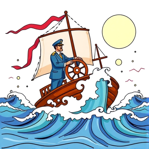 กัปตันเรือนำเรือผ่านคลื่นเศรษฐกิจ