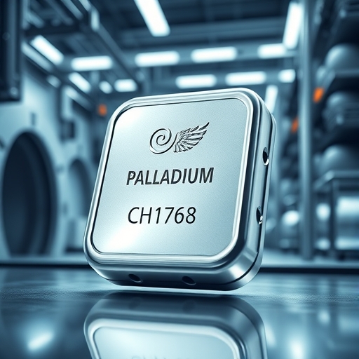 ภาพของการใช้พาลาเดียมในเทคโนโลยีพลังงานสะอาด