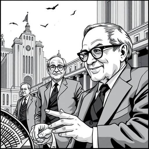 ชาร์ลี มังเกอร์และวอร์เรน บัฟเฟตต์กำลังอภิปราย