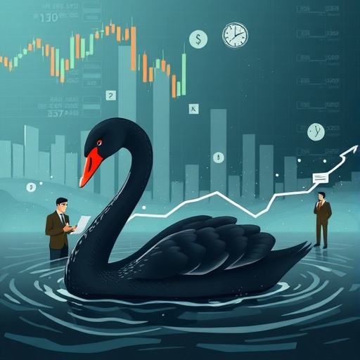 นักลงทุนกำลังวิเคราะห์ข้อมูลในสภาวะตลาดที่วุ่นวาย