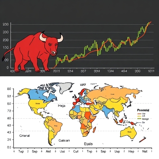 กราฟแสดงการวิเคราะห์การลงทุนในดอลลาร์สหรัฐ