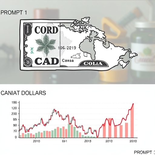 กราฟแสดงแนวโน้ม CAD และตัวบ่งชี้ทางเศรษฐกิจ