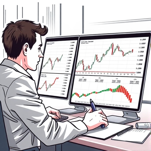 การแสดงแนวรับและแนวต้านของ VWAP
