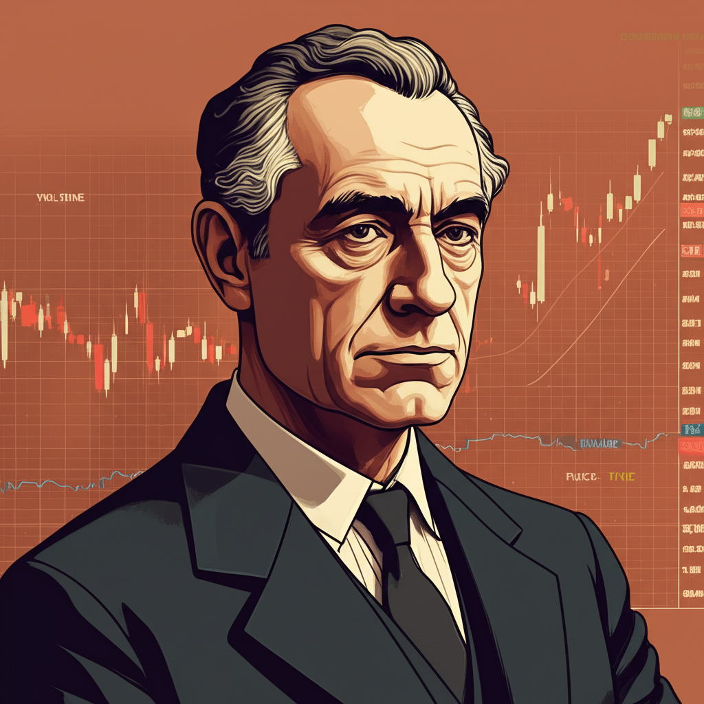 Richard Wyckoff observing market behavior big players wyckoff method price volume time illustration