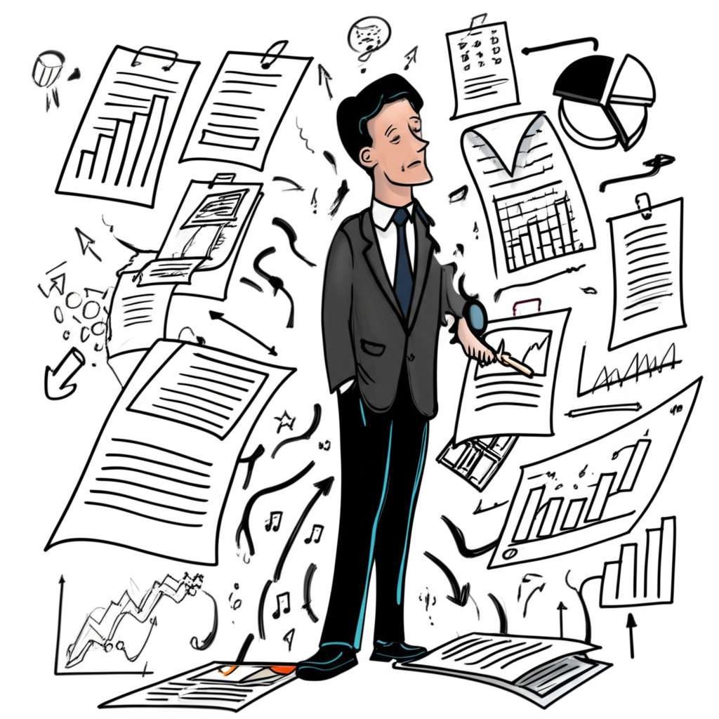 Thai investor navigating complex financial information and regulations