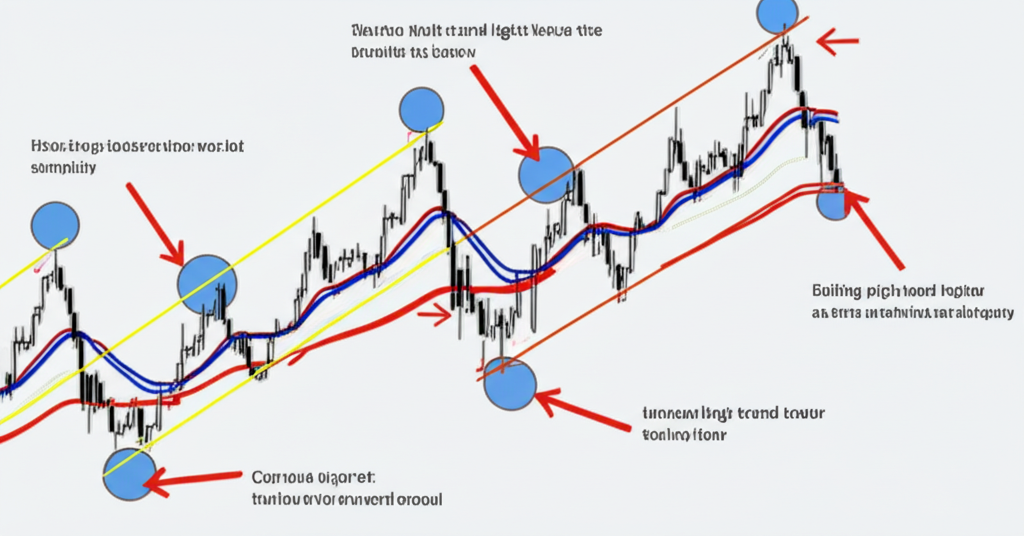Falling Wedge Pattern บนกราฟการเงินแสดงสัญญาณกลับตัวขาขึ้นและจิตวิทยาตลาดที่เปลี่ยนแปลง