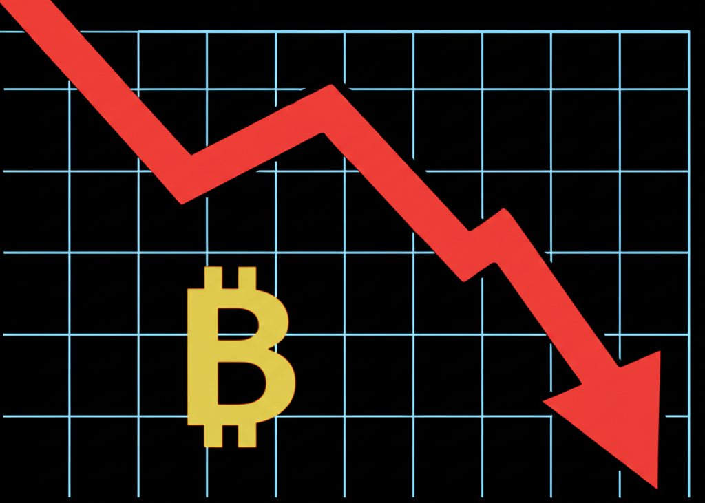 กราฟแนวโน้มราคาทองคำลดลงพร้อมสัญลักษณ์ค่าเงินบาทไทยที่แข็งค่า