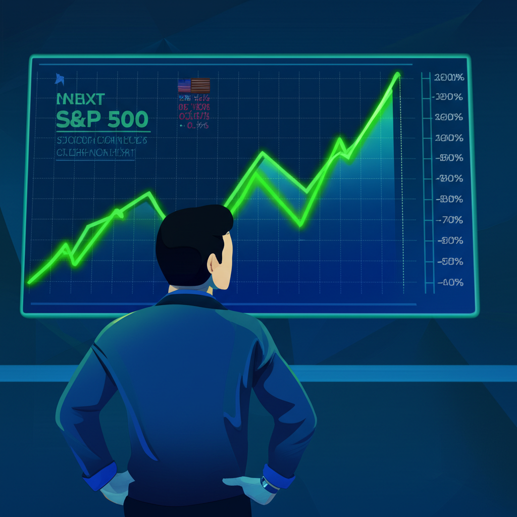 ภาพประกอบนักลงทุนไทยกำลังดูกราฟตลาดหุ้นโลกที่แสดงถึง S&P 500 และเศรษฐกิจสหรัฐฯ