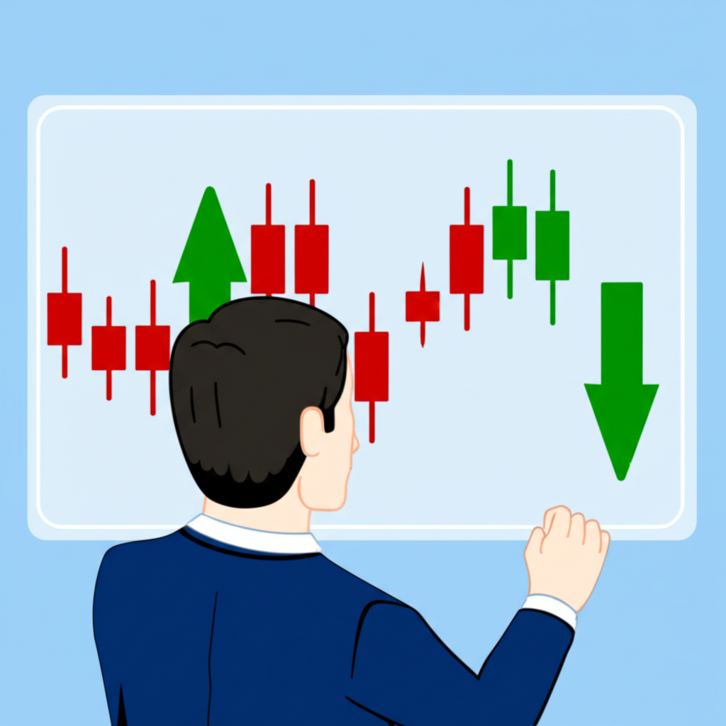 Thai investor analyzing gold price charts with market volatility