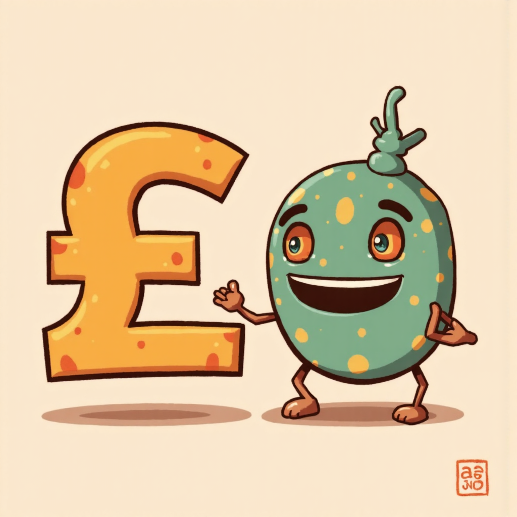 Charming illustration of a Thai currency Baht symbol interacting with an NZD symbol showing a balanced exchange rate scene warm earth tones friendly atmosphere